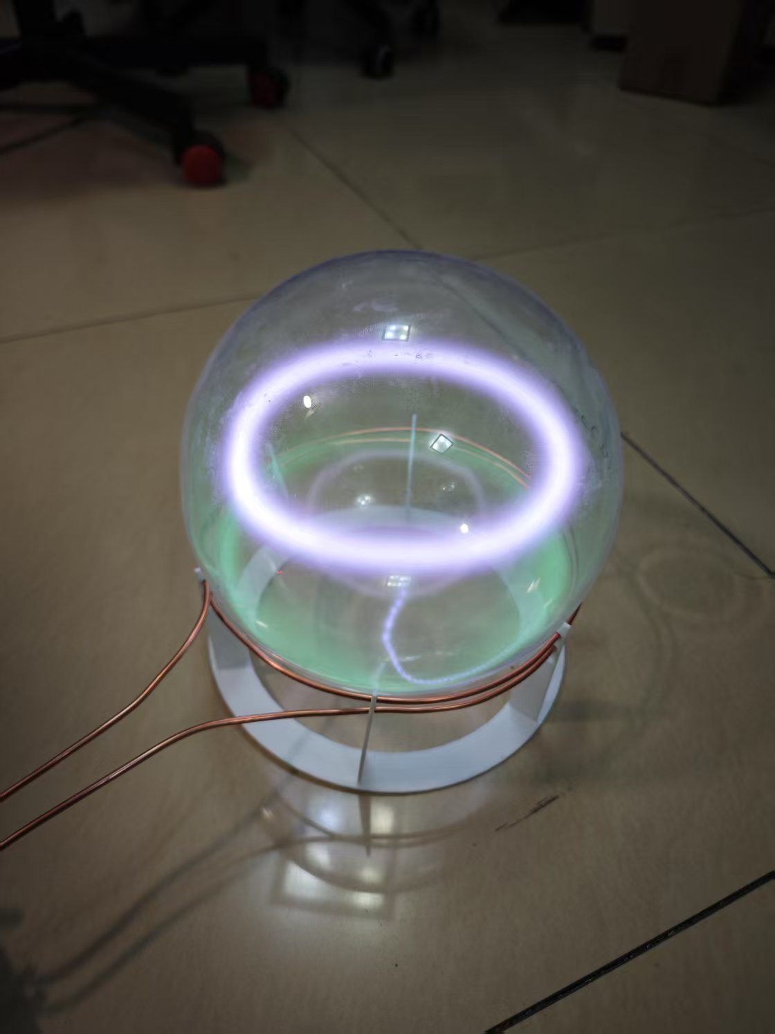 20cm Huge Xenon Plasma Toroid