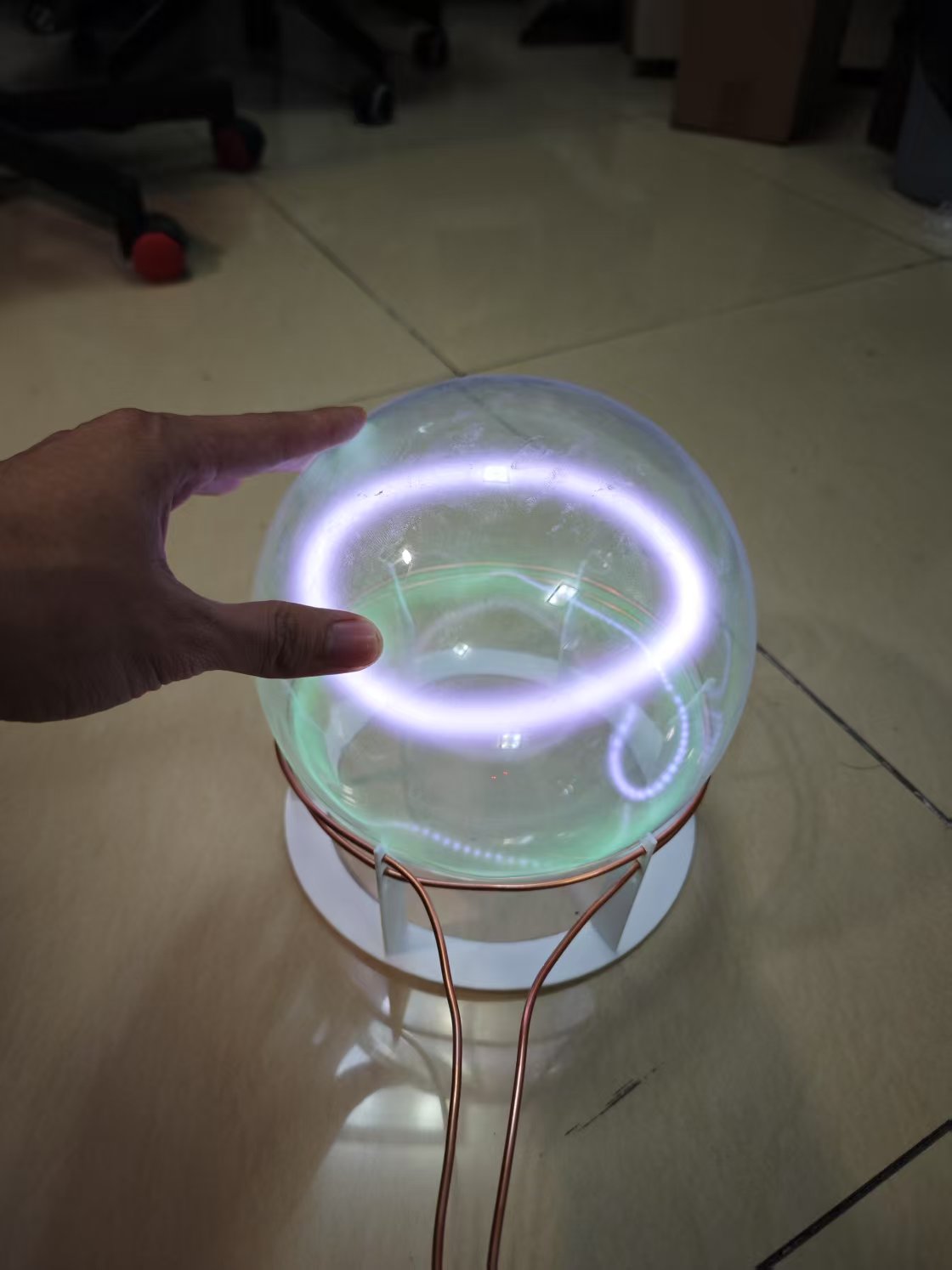 20cm Huge Xenon Plasma Toroid