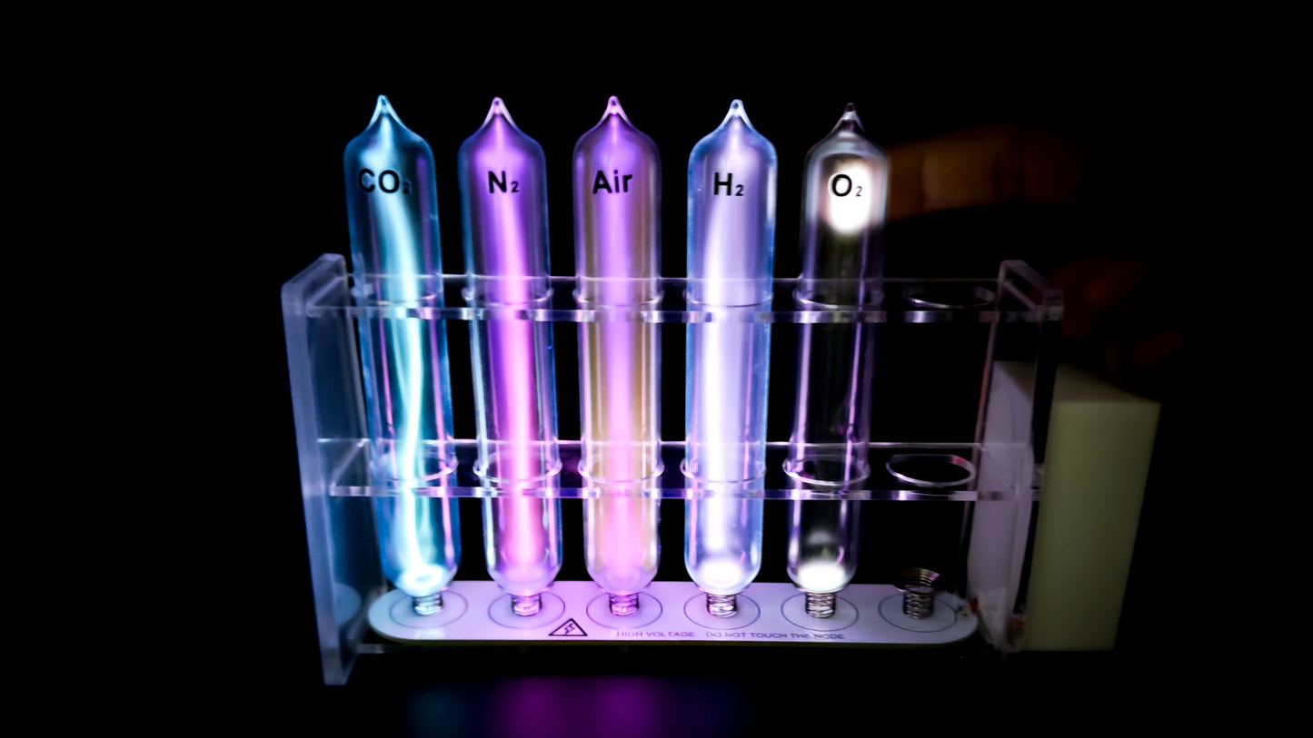 Lumora:The Ultimate Gas Element Collection & Glowing Display