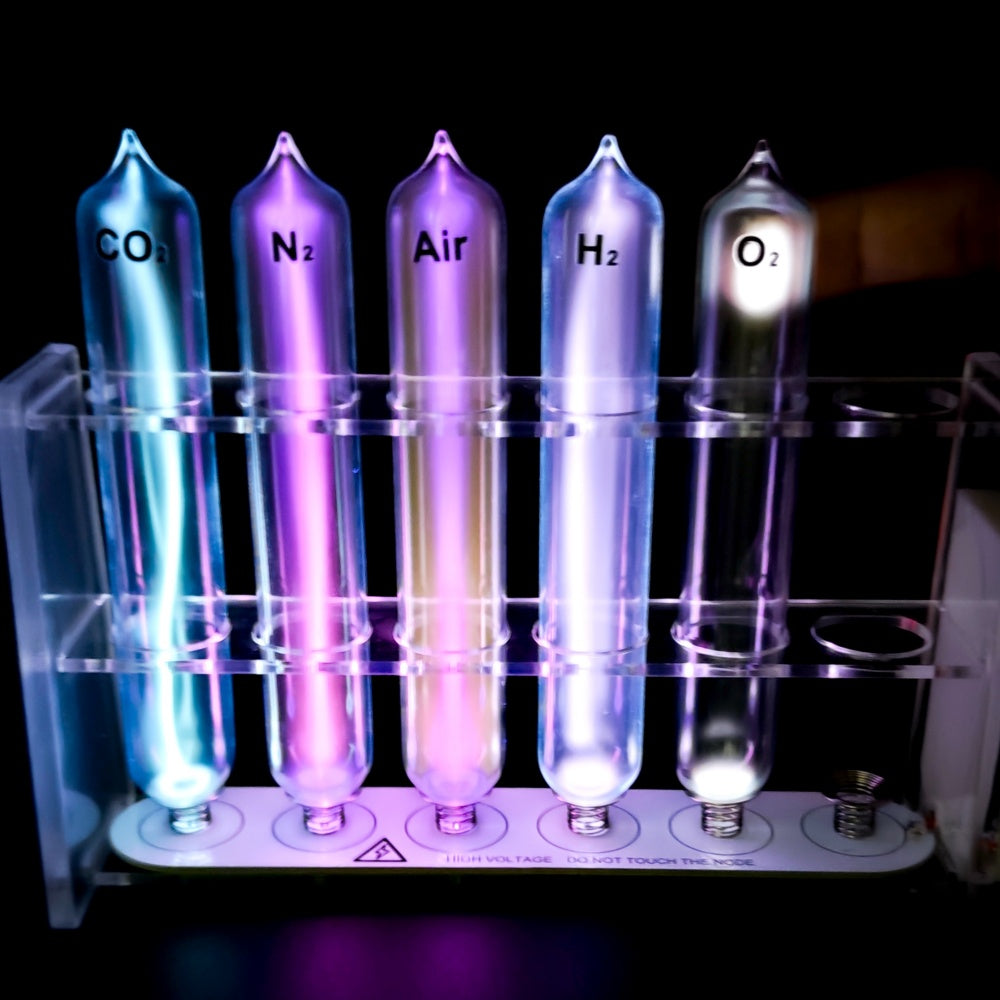 Noble Gas Glowing Tubes Element Collection Tube Helium Neon Argon Krypton Xenon Pure Gas