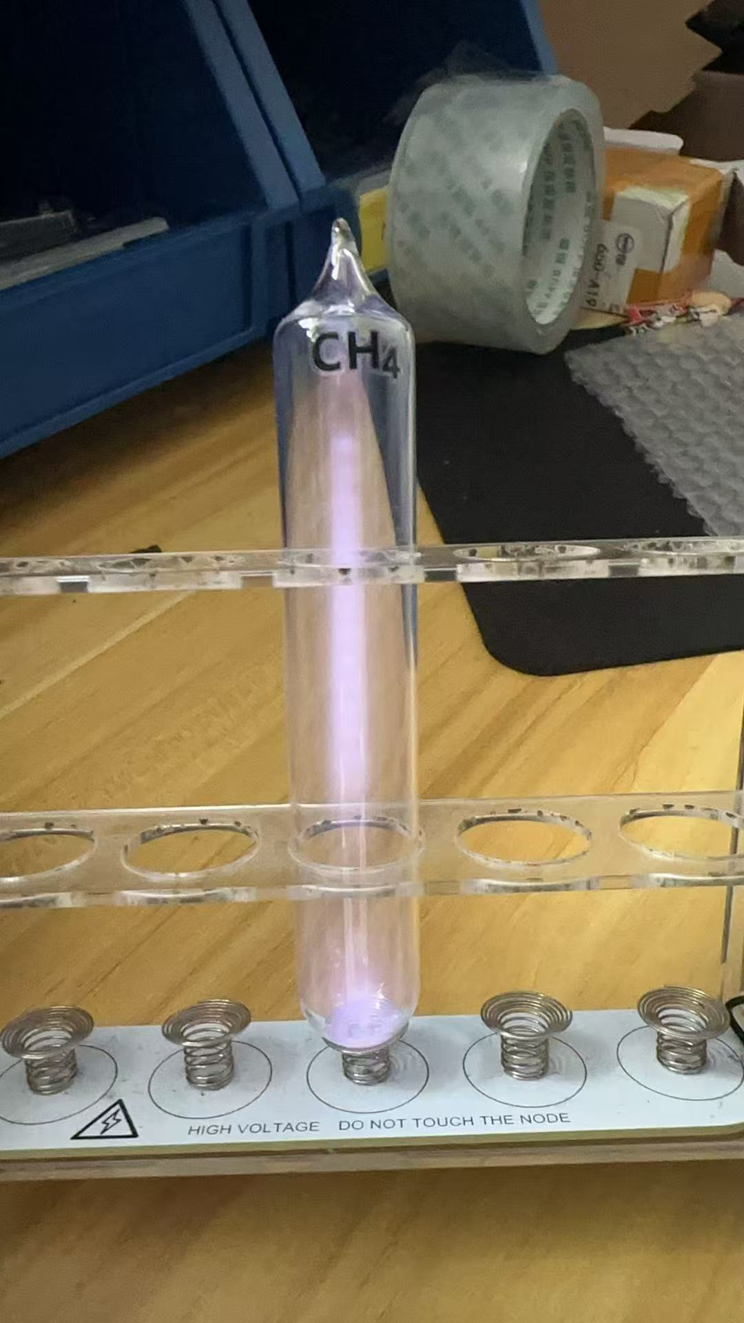 Noble Gas Glowing Tubes Element Collection Tube Helium Neon Argon Krypton Xenon Pure Gas