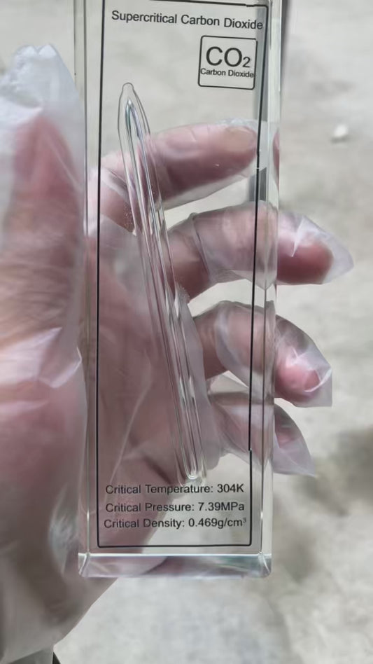 Supercritical CO2 Fluid Glass-sealed Carbon Dioxide