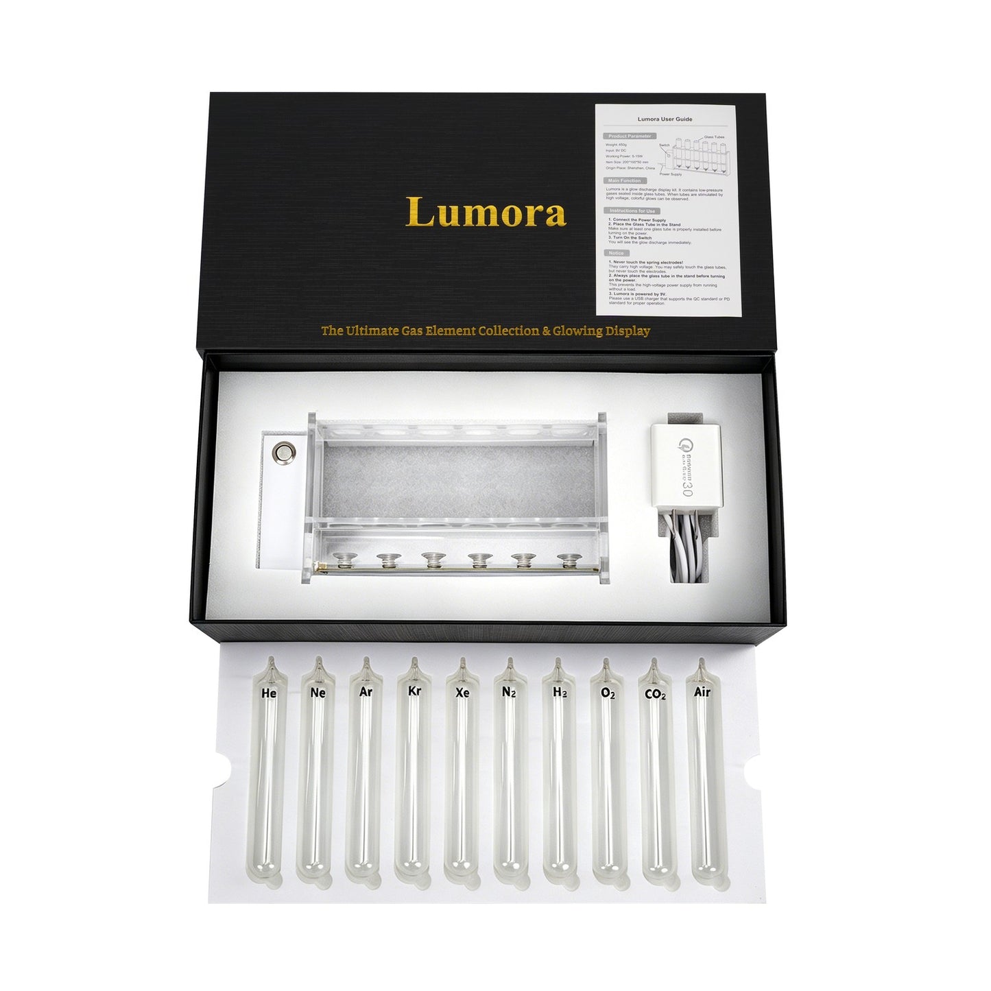 Lumora：The Ultimate Gas Element Collection & Glowing Display