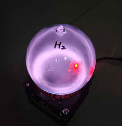 Noble Gas Glass Ball Helium/Neon/Argon/Krypton/Xenon 9cm diameter