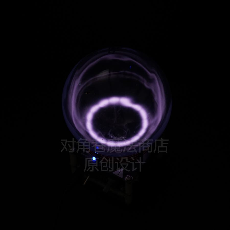 Plasma Toroid Generator with Xenon Glass Ball