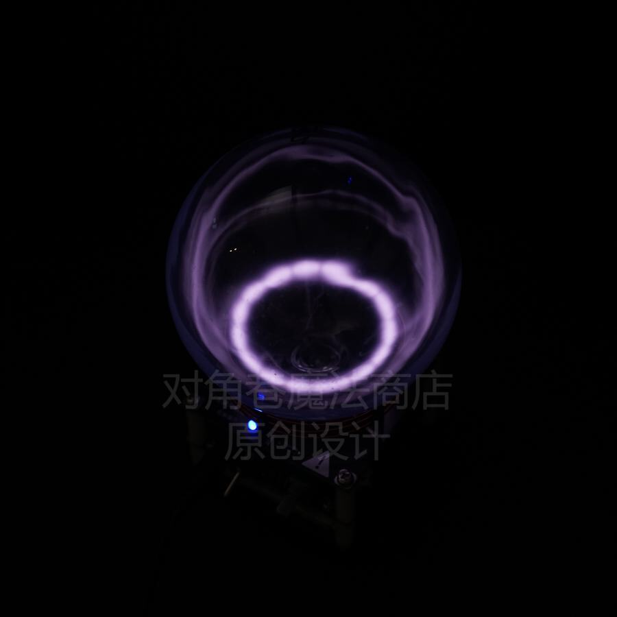 Noble Gas Glass Ball Helium/Neon/Argon/Krypton/Xenon 9cm diameter