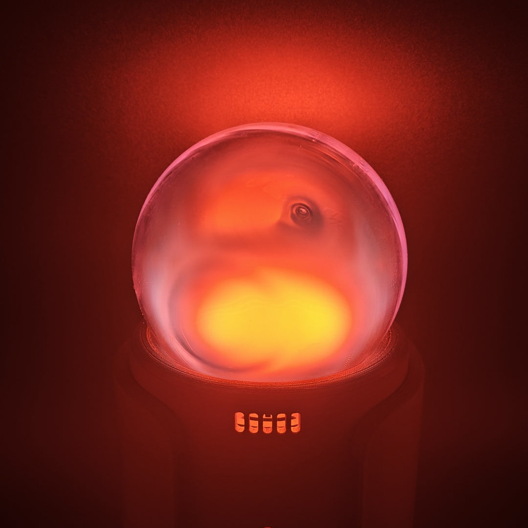 13cm diameter He/Ne/Ar/Kr/Xe glass sphere