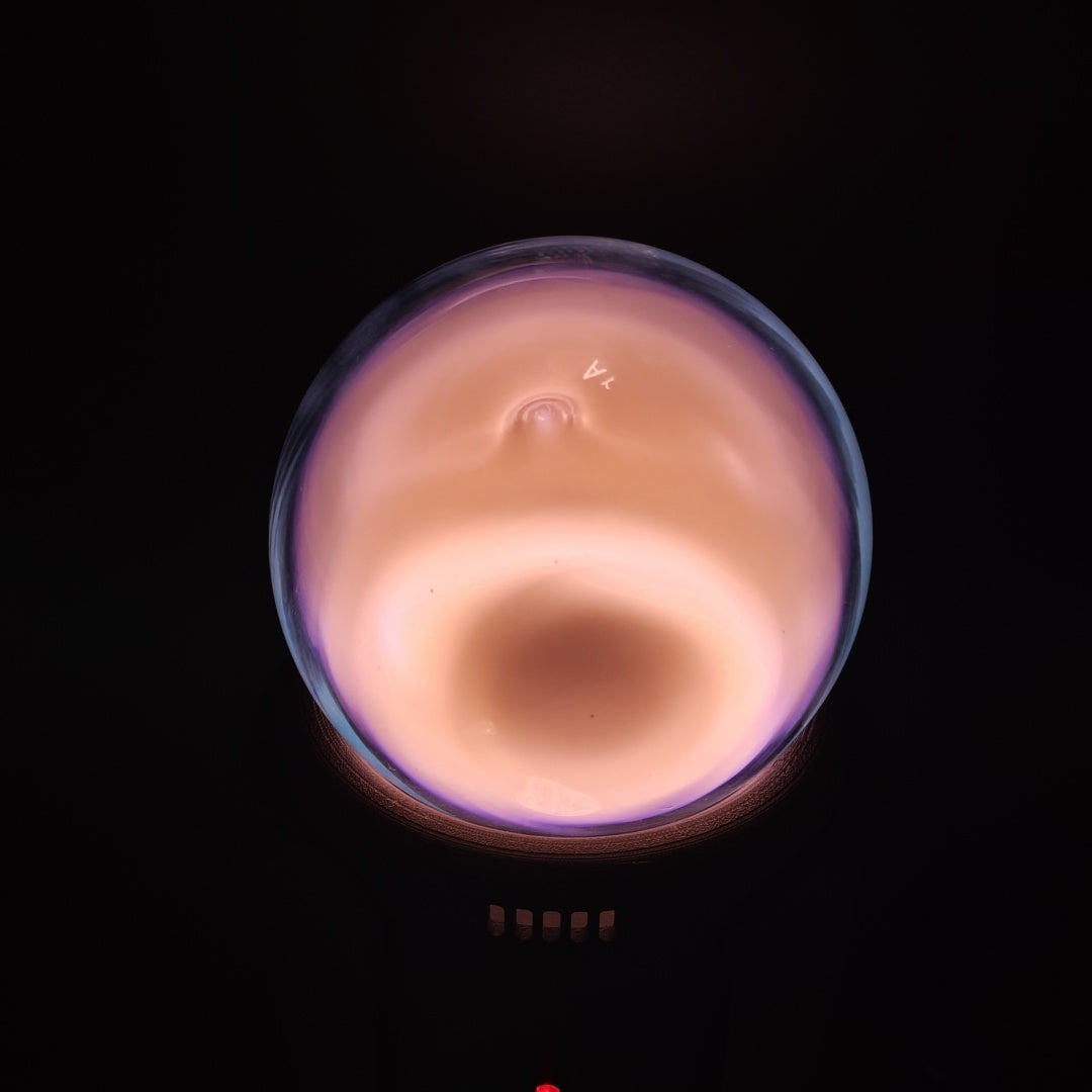 13cm diameter He/Ne/Ar/Kr/Xe glass sphere