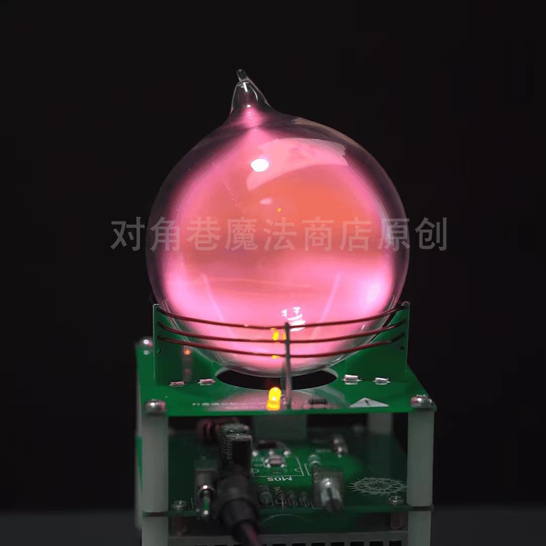 Noble Gas Glass Ball Helium/Neon/Argon/Krypton/Xenon 9cm diameter