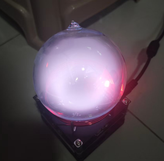 Noble Gas Glass Ball Helium/Neon/Argon/Krypton/Xenon 9cm diameter