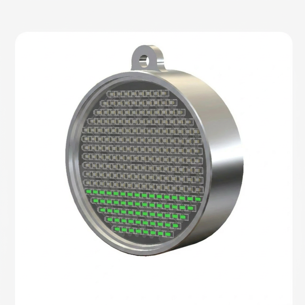 New Arrival-Fluid Simulation Pendant Wearable Gravity-Reactive LED Effect